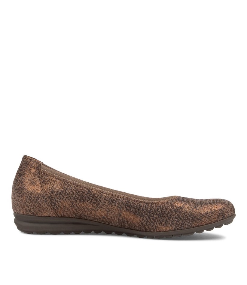 Ellie Ballerines En Tissu Mohair Gabor | Exclusif